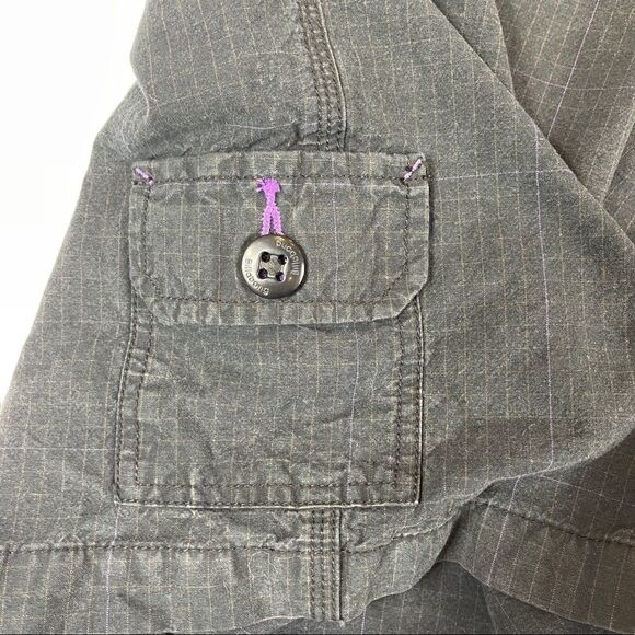 Billabong Design Works Shorts Black Cargo Outdoors Casual Men's 36 Flat Front - Picture 10 of 11